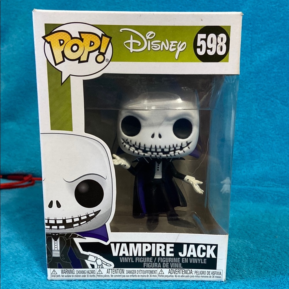 Funko Pop #598 - Vampire Jack from Nightmare Before Christmas